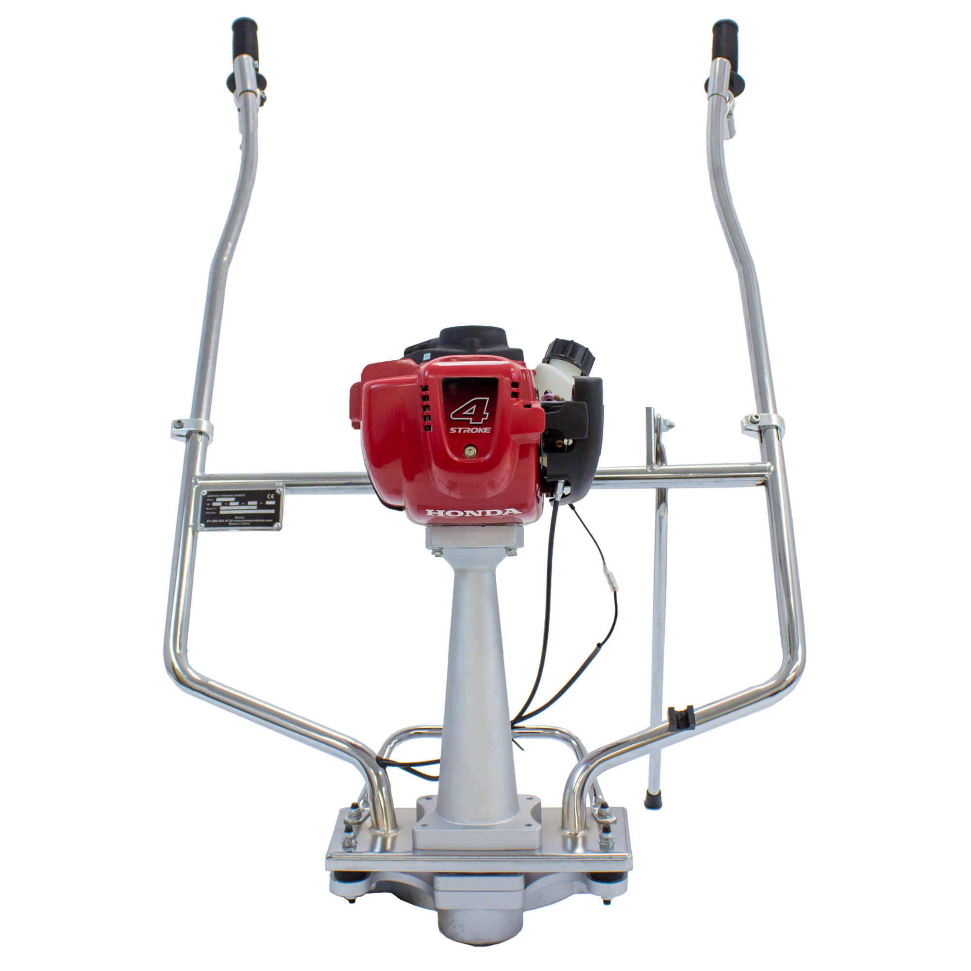 Brave, Finishing Screed 7500 VPM GX35 Horsepower 1.5 HP, Vibrations Per Minute 0 Engine Brand Honda, Model# BRPS105H
